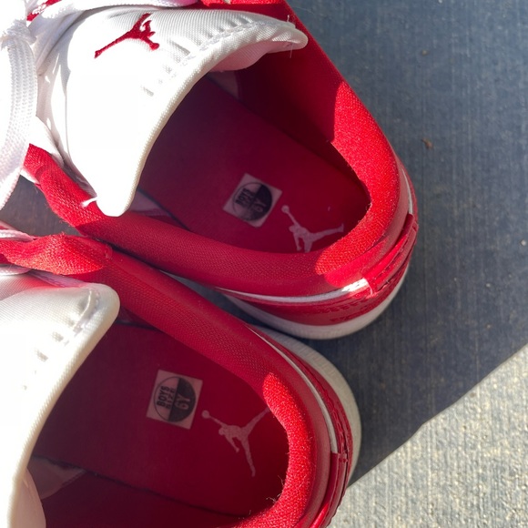 Air Jordan 1 Lows Gym red white - Picture 4 of 9